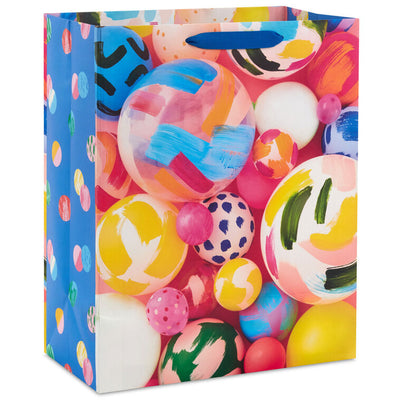 13" Painted Balloons Large Gift Bag