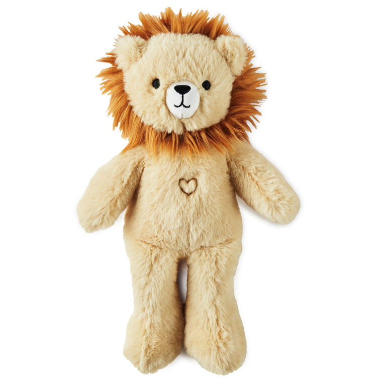 Lion Plush With Sound, 8"