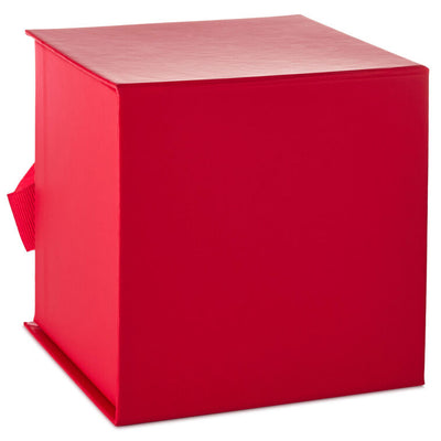 4.2" Solid Red Small Square Gift Box