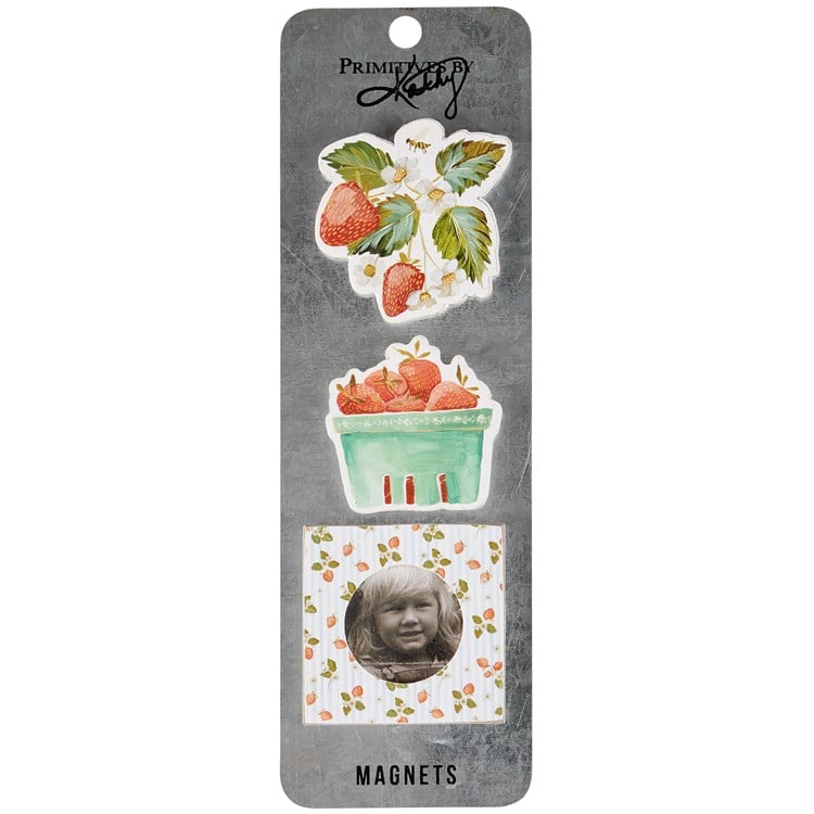 Berry Photo Magnet Set