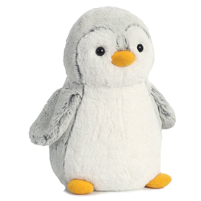 PomPom Penguin  - Gray - 9"