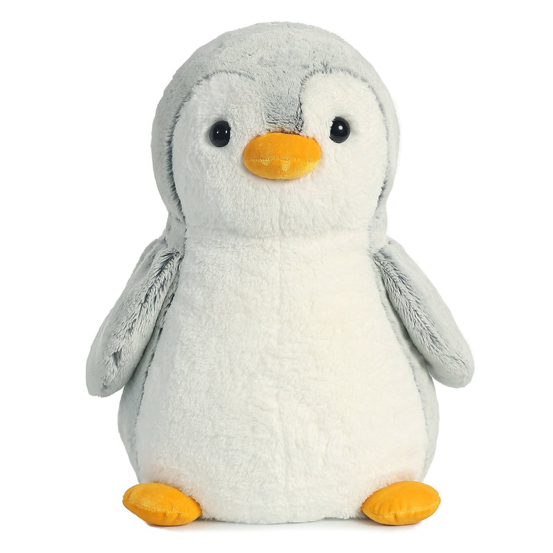 PomPom Penguin  - Gray - 9"