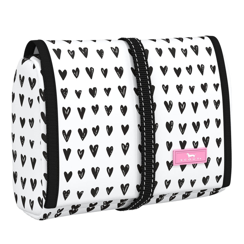 Hanging Toiletry Bag Medium Beauty Burrito - Pop Heart