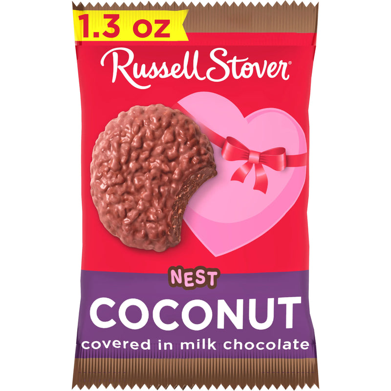 Milk Chocolate Valentine Coconut Nest, 1.3 oz.