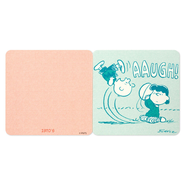 Peanuts® 75th Anniversary Friendship of a Lifetime Coaster Book