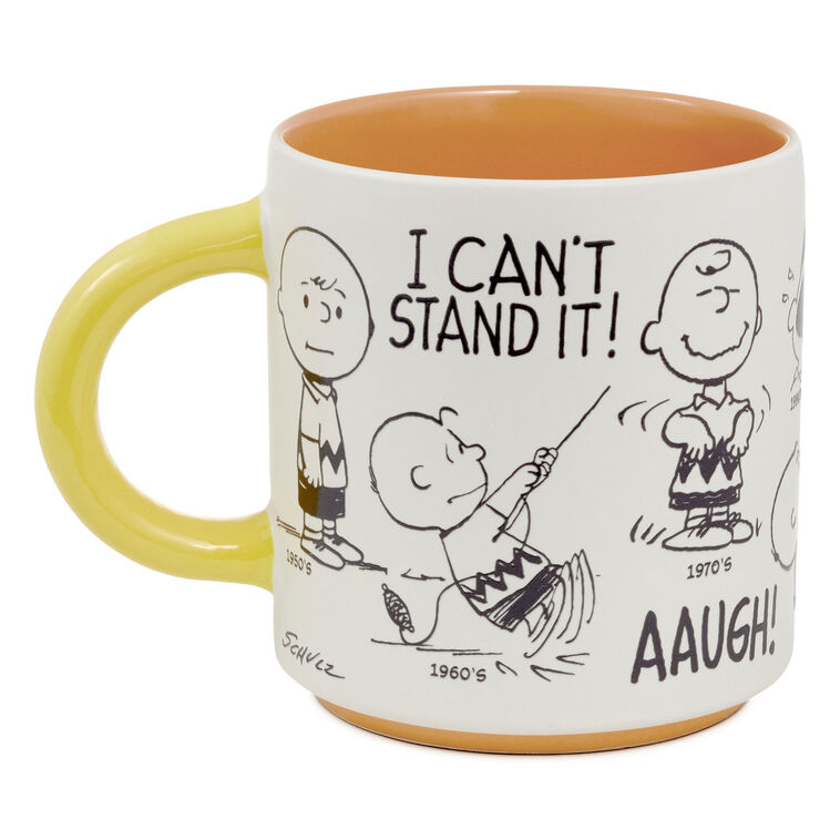 Peanuts® 75th Anniversary Charlie Brown Through the Decades Mug, 17.5 oz.