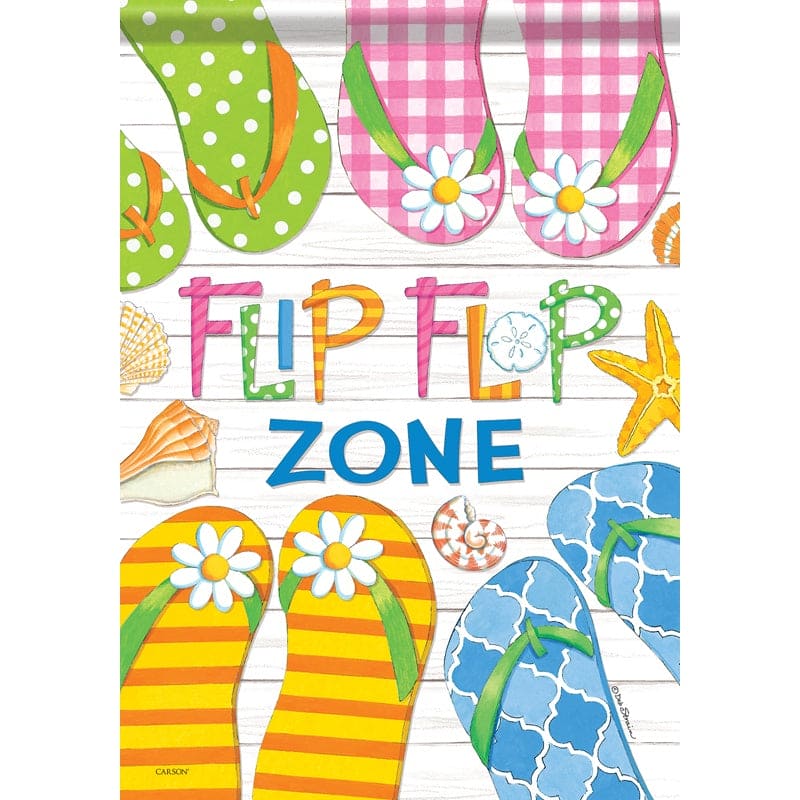 Flip Flop Zone Garden Flag