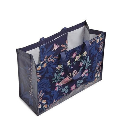 Market Tote - Flamingo Garden