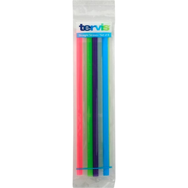 Straight Straws Set 6-pc. 10''