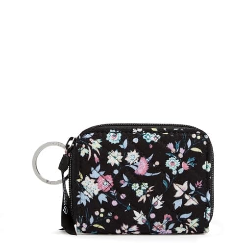 RFID Petite Zip-Around Wallet - Botanical Ditsy