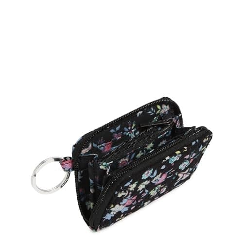 RFID Petite Zip-Around Wallet - Botanical Ditsy