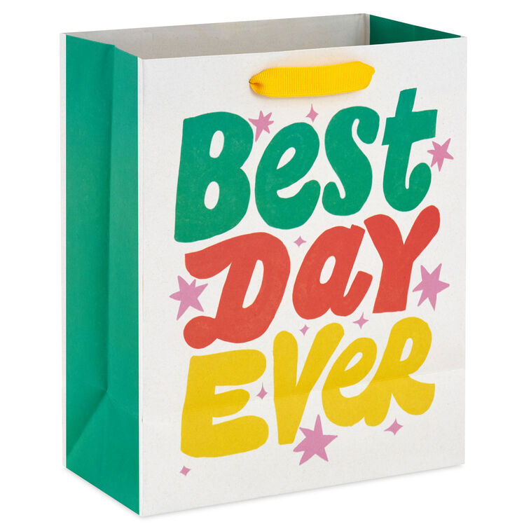 9.6" Best Day Ever Medium Gift Bag