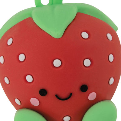 Strawberry and Banana Magnetic Hallmark Ornaments, Set of 2