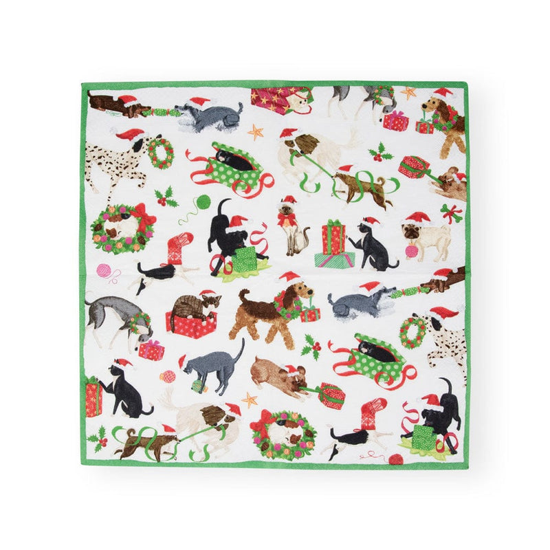 Christmas Mischief Luncheon Napkins - 20 Per Package