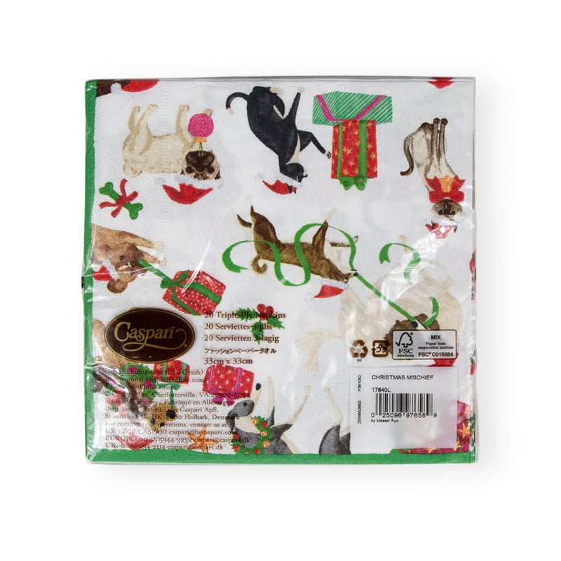 Christmas Mischief Luncheon Napkins - 20 Per Package