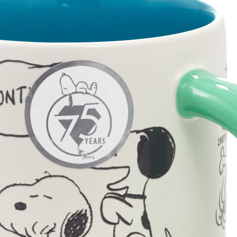 Peanuts® 75th Anniversary Snoopy Through the Decades Mug, 17.5 oz.