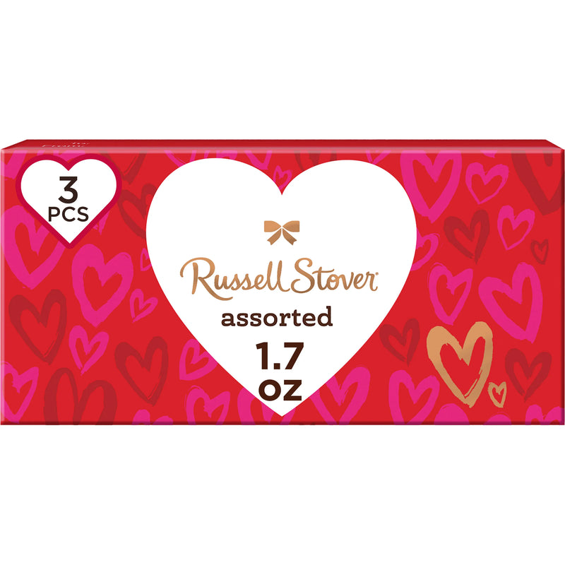 1.7 oz. Assorted Chocolate Valentine Box, 12 pack