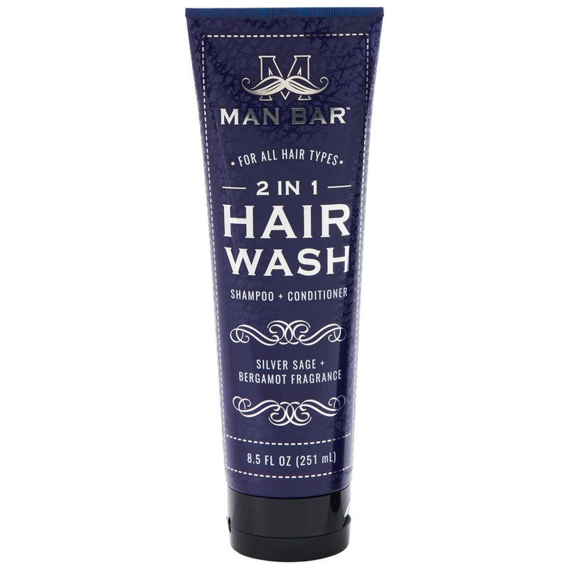 2-in-1 Hair Wash - Silver Sage & Bergamot