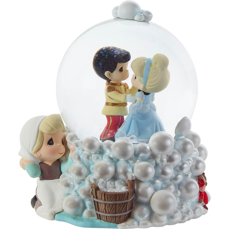 Disney Follow Your Dreams To Happily Ever After Cinderella Musical Snow Globe