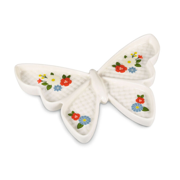 Butterfly-Shaped Trinket Dish