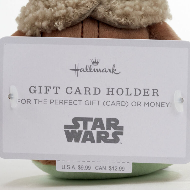 Star Wars: The Mandalorian Grogu Plush Gift Card Holder