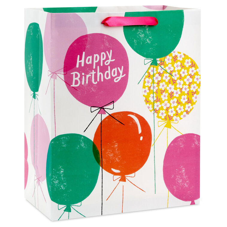 13" Floating Balloons Large Birthday Gift Bag