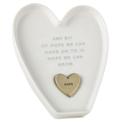 Heart-Shaped Trinket Dish With Token