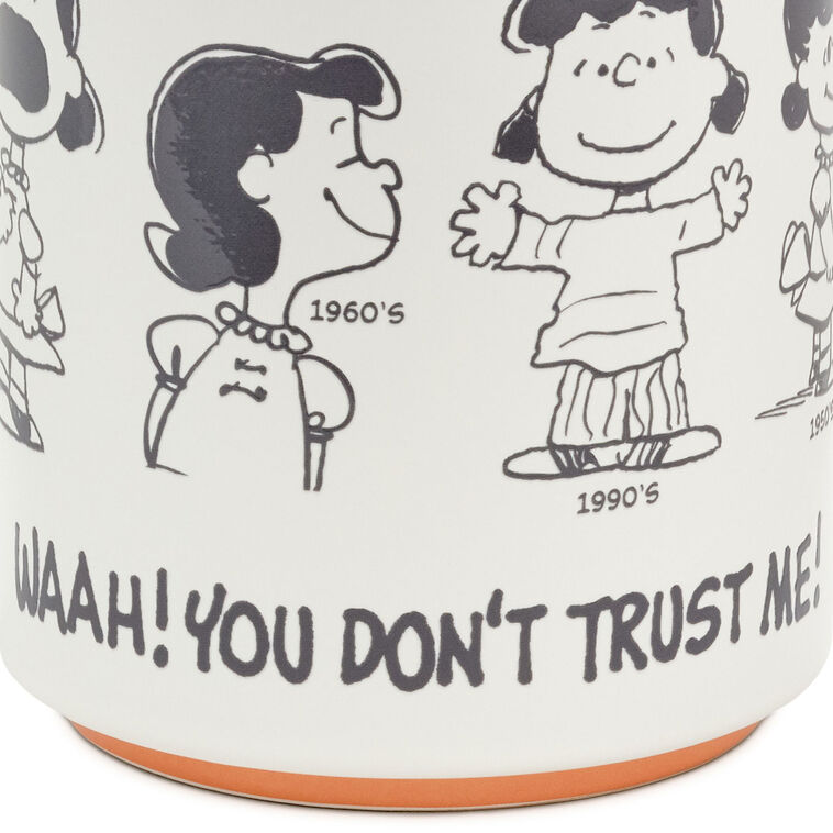 Peanuts® 75th Anniversary Lucy Through the Decades Mug, 17.5 oz.