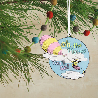 Dr. Seuss Oh, the Places You'll Go! Metal Hallmark Ornament