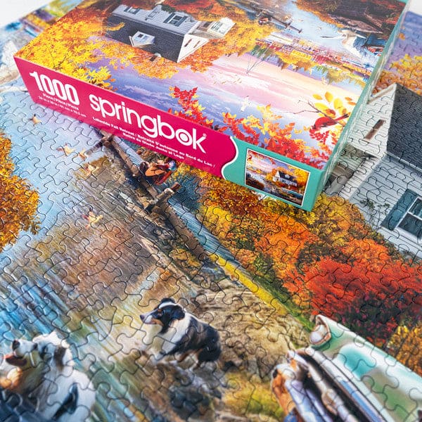 Lakeside Fall Retreat 1000 pc