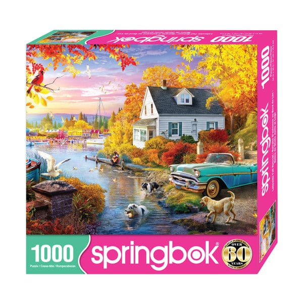 Lakeside Fall Retreat 1000 pc