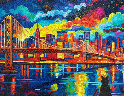 Midnight in San Francisco 1000 pc