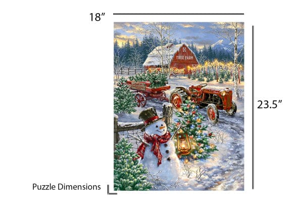 Christmas Tree Farm 500 pc