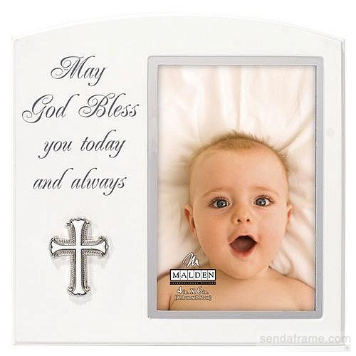 God Bless You Today & Always - 4x6 With Cross