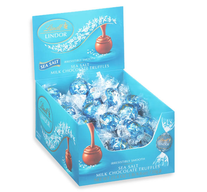 Lindt Lindor Milk Chocolate Sea Salt Balls