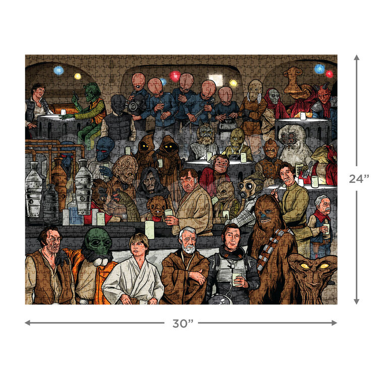 Star Wars™ Mos Eisley Cantina 1000-Piece Jigsaw Puzzle