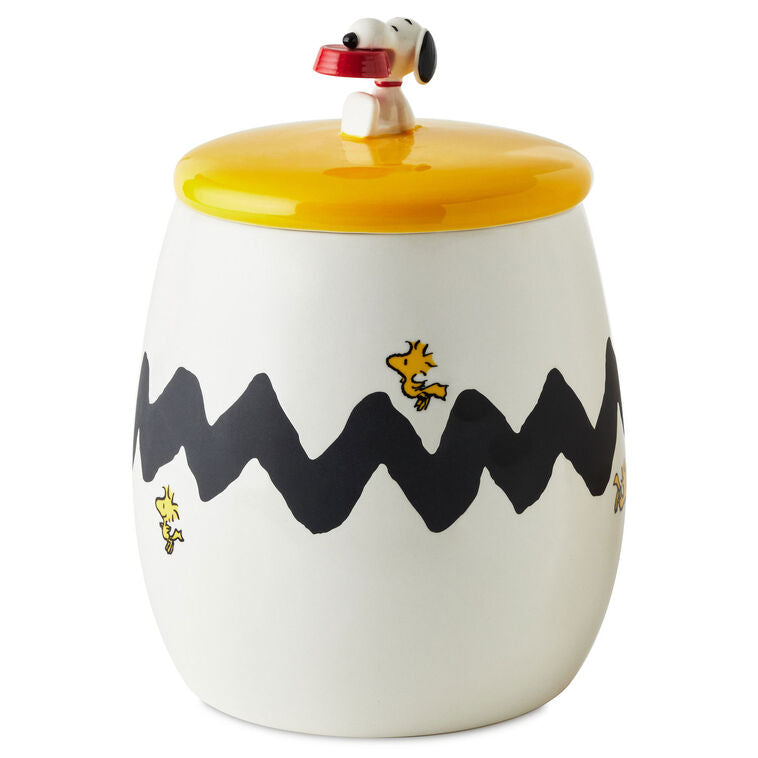 Peanuts® Snoopy and Woodstock Cookie Jar With Sound, 10"