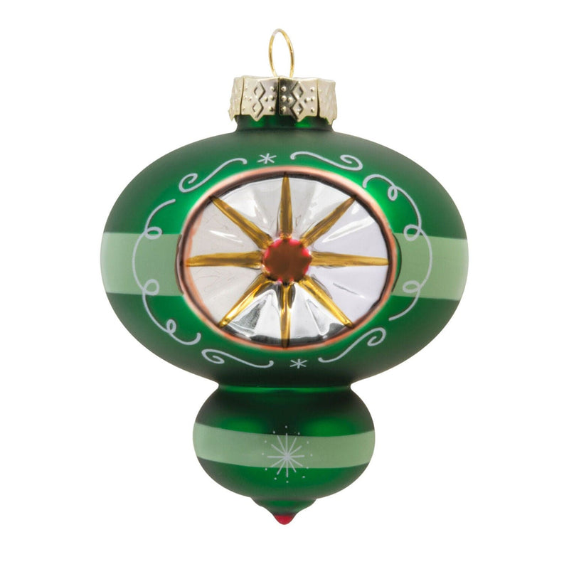 Good Cheer Nostalgic Glass Hallmark Ornaments, Set of 4