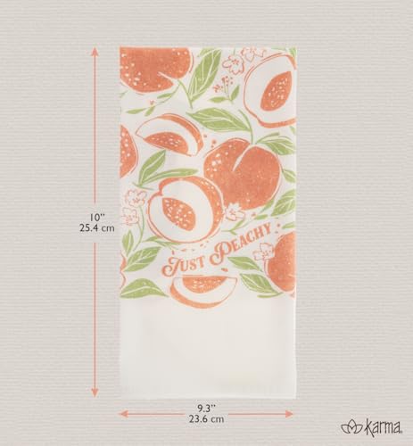 Tea Towel - Just Peachy