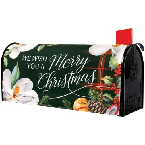 Elegant Christmas Mailbox Cover