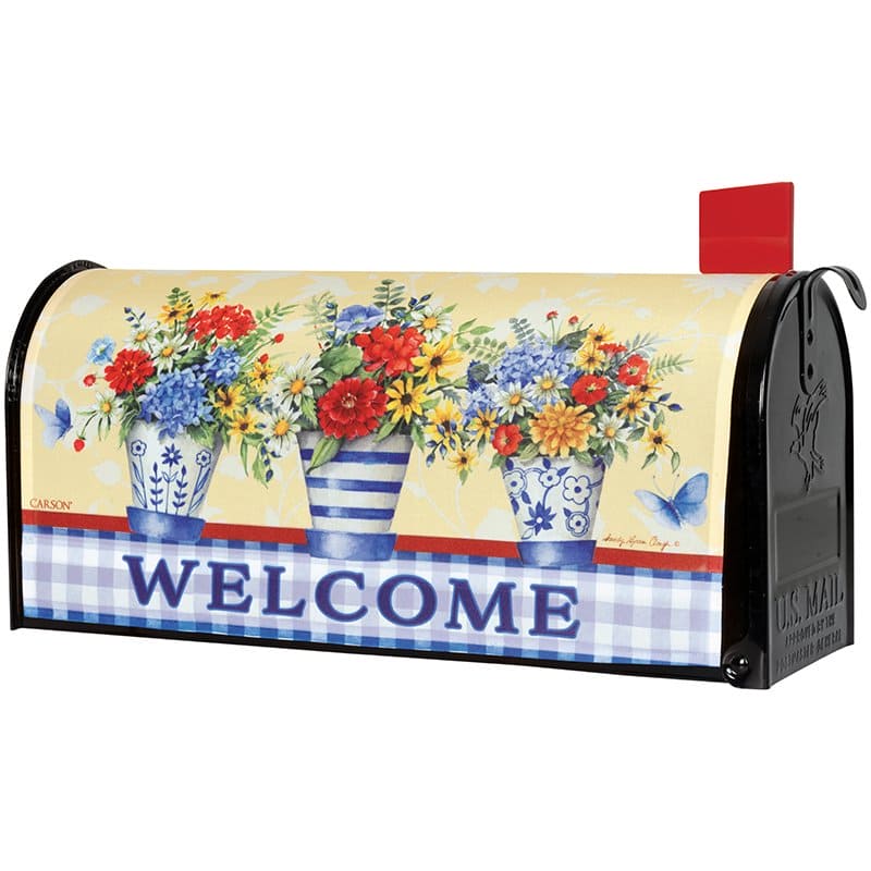 Summer Trio, Welcome Mailbox Cover