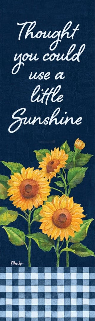 Sunflowers on Blue Plant Expression