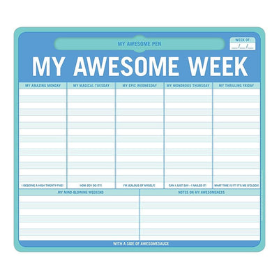 Pen-to-Paper Mousepad- My Awesome Week