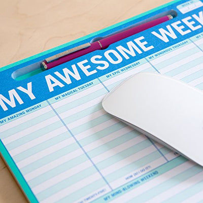 Pen-to-Paper Mousepad- My Awesome Week