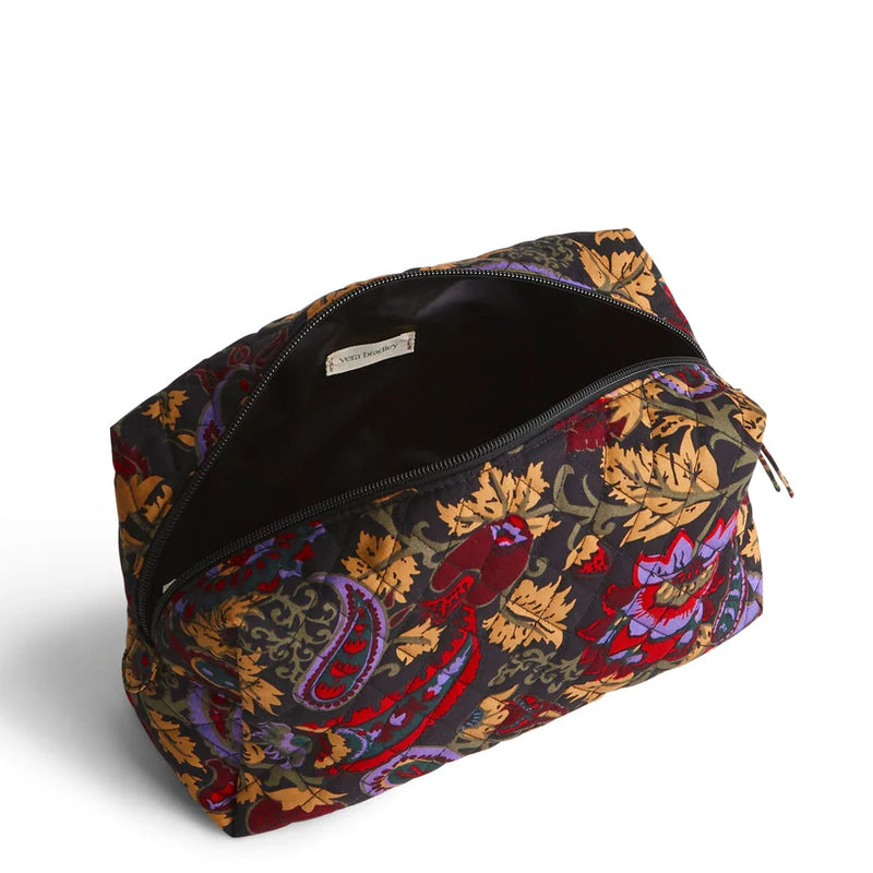 Large Cosmetic - Midnight Garden Paisley