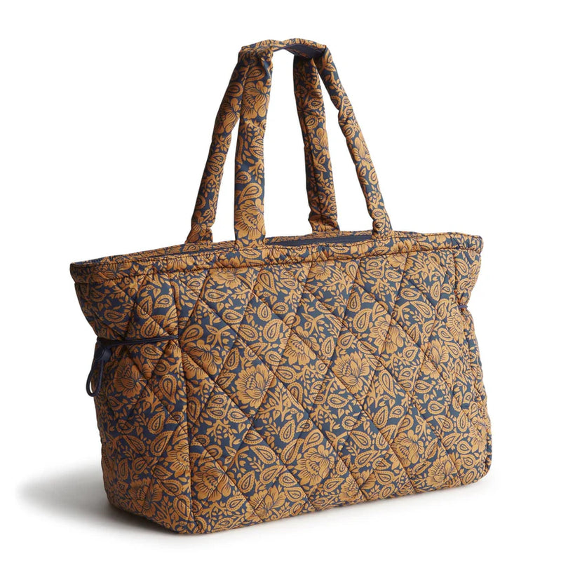 Knollton Tote Bag - Lotus Montage Roasted Pecan