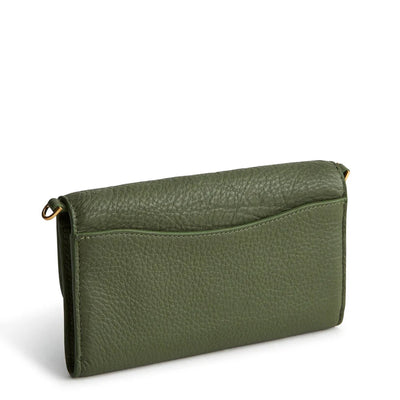 Wildwood Wallet Crossbody - Bronze Green