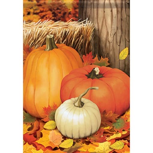 Pumpkins Garden Flag