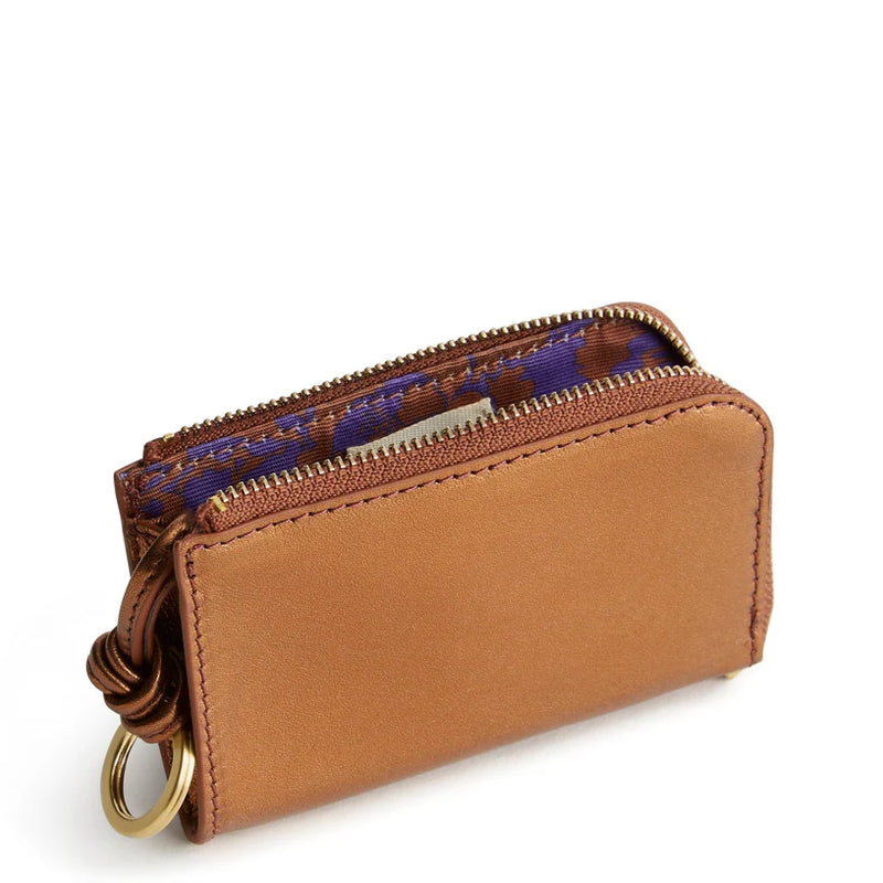 Zip Card Pouch - Bronze Metallic