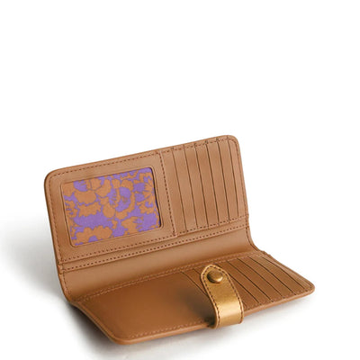 Tab Wallet - Bronze Metallic